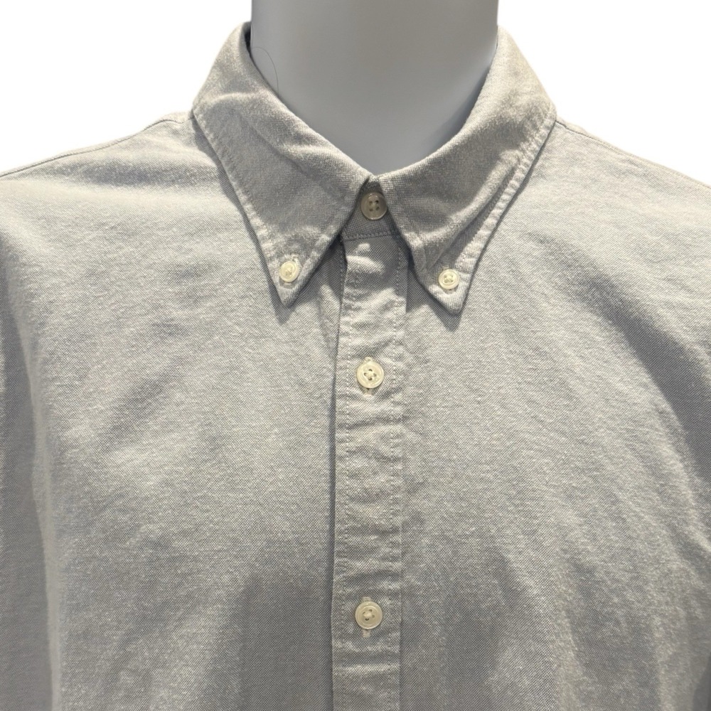 Abercrombie & Fitch Light‎ Blue Button Down Shirt Long Sleeve Men's Medium Tall - Picture 2 of 5